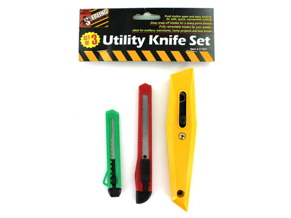 Utility knife set