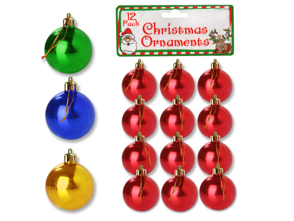 Small Christmas ornament balls