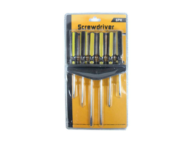 Screwdrivers, pack of 6