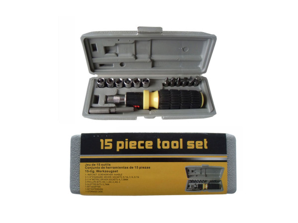 15-piece tool set